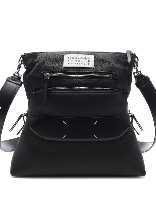 5AC Number Logo Patch Medium Cross Bag Black - MAISON MARGIELA - BALAAN 3