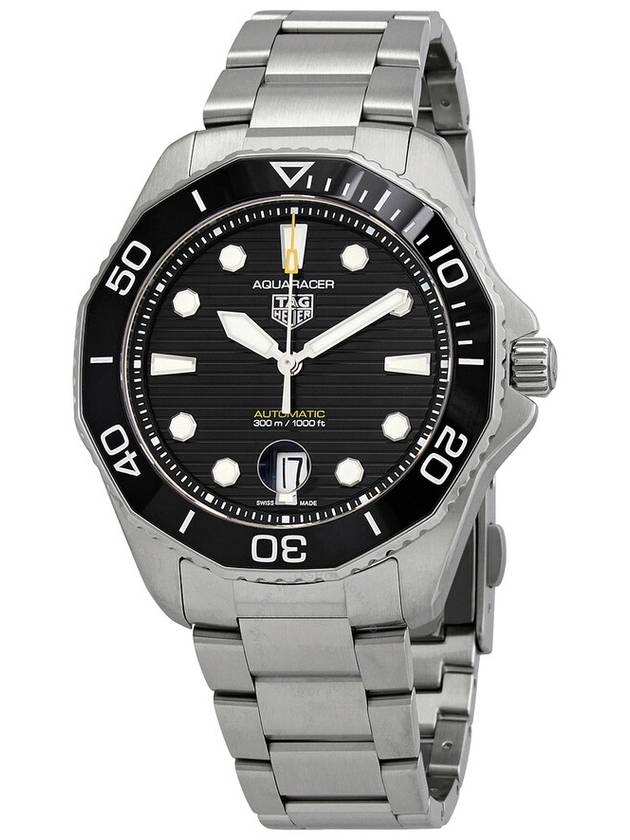 Men's Aquaracer Professional 300 Metal Watch Steel Black - TAG HEUER - BALAAN 2