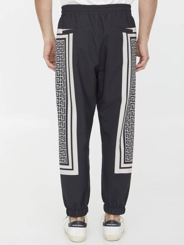 23 fw Monogram Jogger Pants BH1PO060XG26EJB B0020475040 - BALMAIN - BALAAN 5