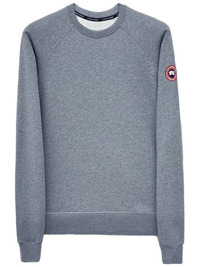 Men's Huron Crew Neck Sweatshirt Stone Header - CANADA GOOSE - BALAAN 2