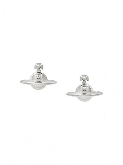 Solid ORB Earrings Silver - VIVIENNE WESTWOOD - BALAAN 2