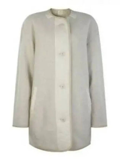 White Hiemma crew neck coat - ISABEL MARANT - BALAAN 2