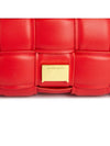 Cassette Intrecciato Padded Small Cross Bag Red - BOTTEGA VENETA - BALAAN 9