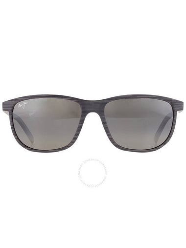 Maui Jim Lele Kawa Neutral Grey Rectangular Unisex Sunglasses 811-11D 58 - MAUI JIM - BALAAN 1