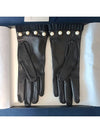 Leather Gloves Black - GUCCI - BALAAN 4