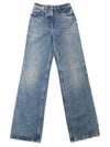 5 Pocket Denim Straight Jeans Sky Blue - PRADA - BALAAN 2