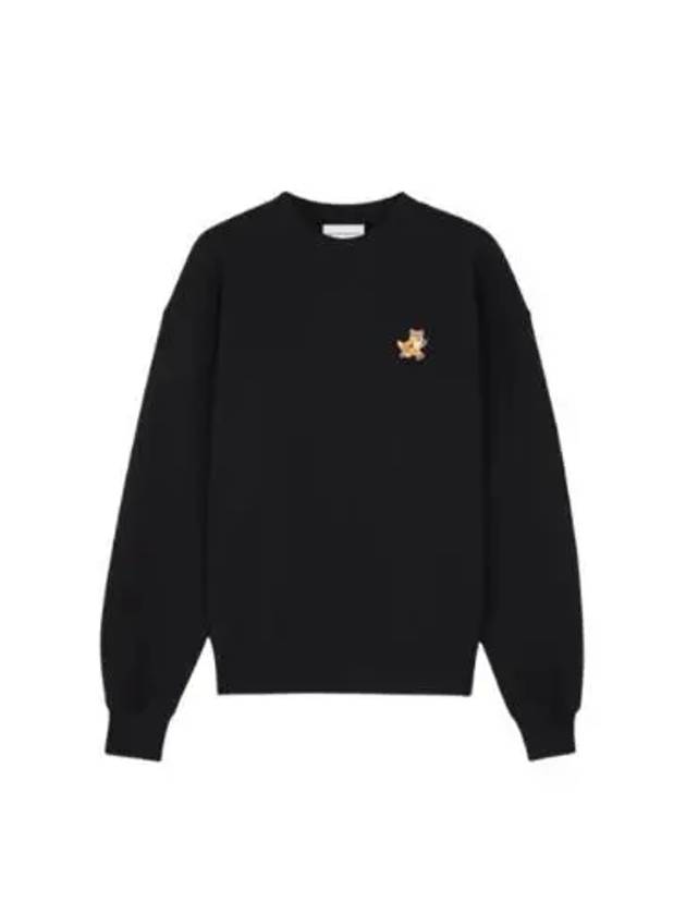 Speedy Fox Patch Comfort Sweatshirt Black - MAISON KITSUNE - BALAAN 2