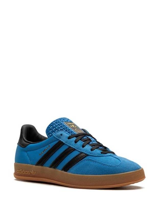 Gazelle Indoor Nylon Low Top Sneakers Bright Blue - ADIDAS - BALAAN 3