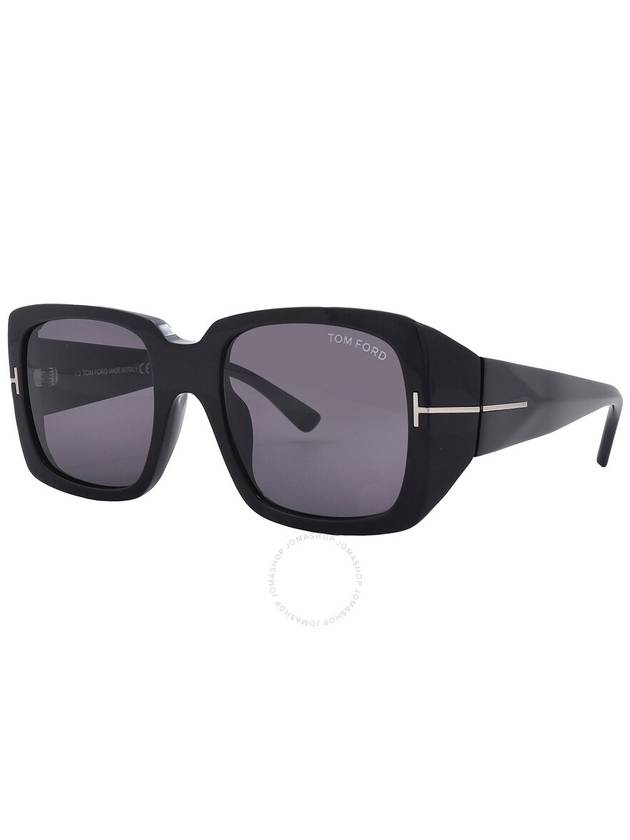 Tom Ford Ryder Smoke Square Ladies Sunglasses FT1035-N 01A 51 - TOM FORD - BALAAN 3