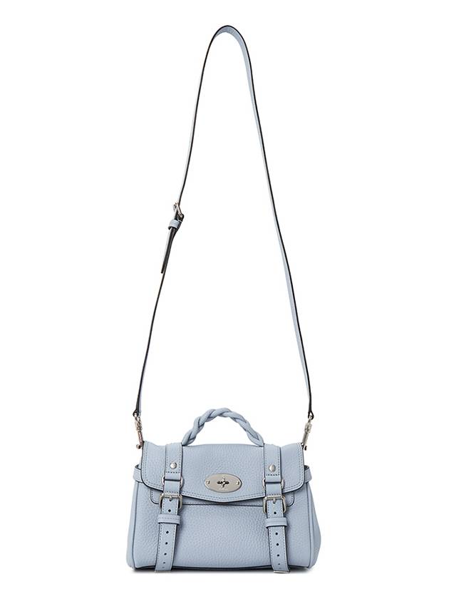 Alexa Mini Cross Bag Light Blue - MULBERRY - BALAAN 8