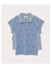 Side Stripped Polo Shirt Blue - VIVIENNE WESTWOOD - BALAAN 2