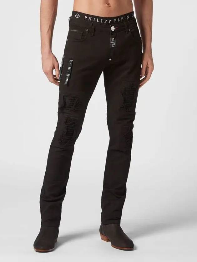 Rock Star Distressed Jeans PACCMDT3525PDE004N - PHILIPP PLEIN - BALAAN 2