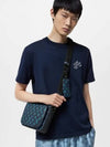 Trio Monogram Leather Messenger Bag Navy - LOUIS VUITTON - BALAAN 2