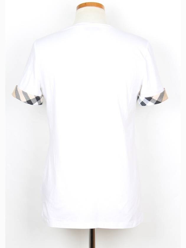 Check Vintage Short Sleeve T Shirt L - BURBERRY - BALAAN 4