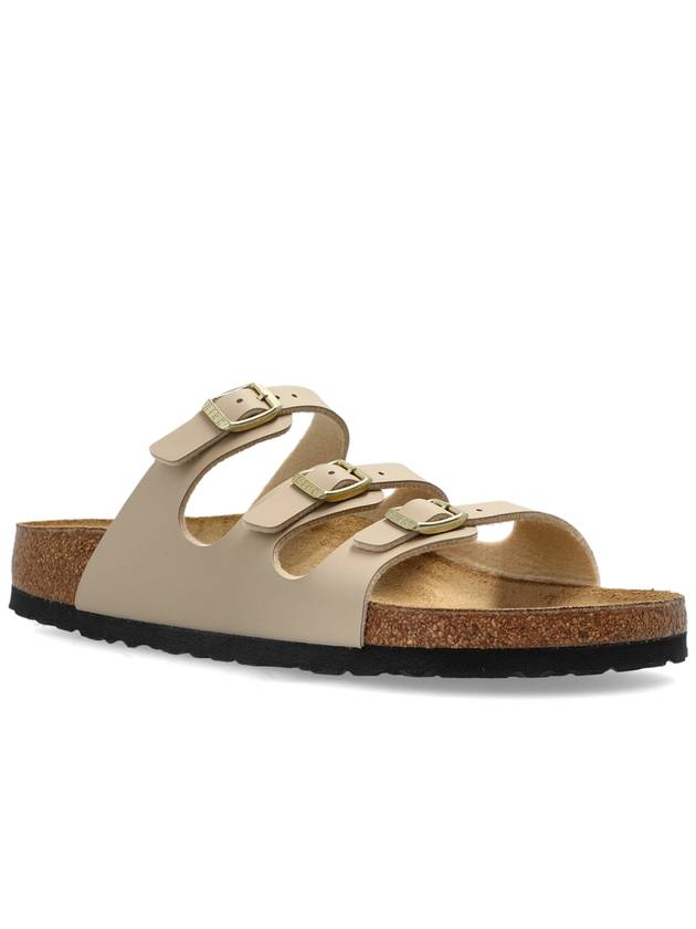 Birkenstock Slippers Florida BS, Women's, Cream - BIRKENSTOCK - BALAAN 4