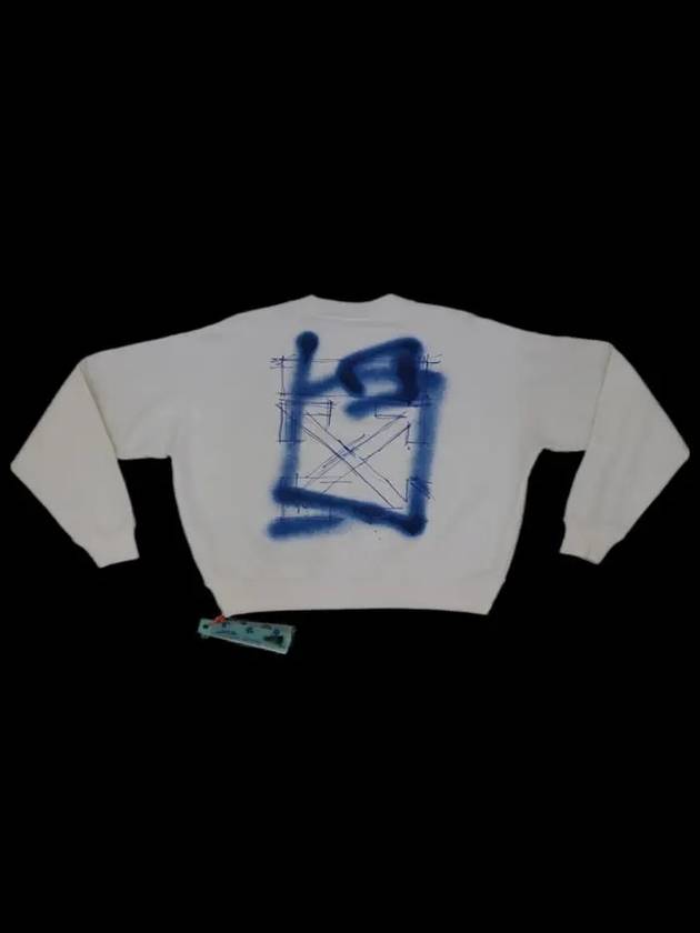 Marker Arrow Sweatshirt White - OFF WHITE - BALAAN.