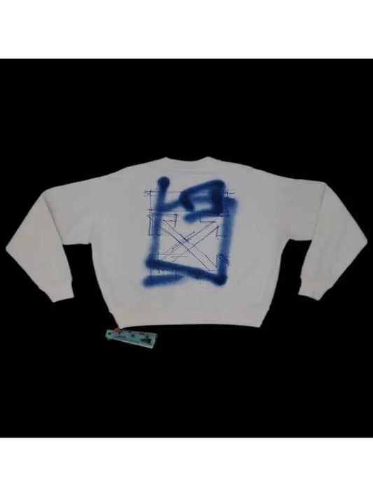 Marker Arrow Sweatshirt White - OFF WHITE - BALAAN.