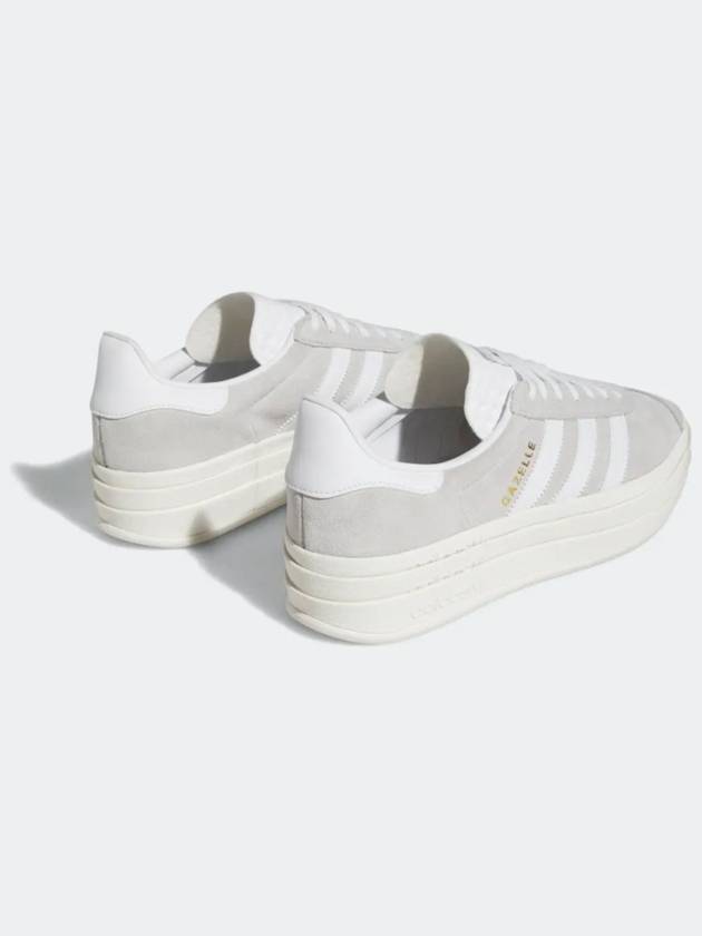 Gazelle Bold Women's Gray to Cloud White HQ6893 - ADIDAS ORIGINALS - BALAAN 5