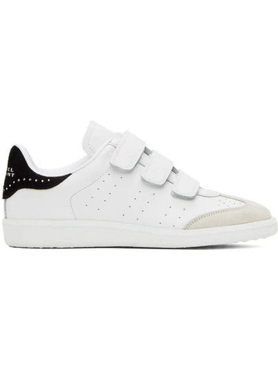 Beth Leather Low Top Sneakers White - ISABEL MARANT - BALAAN 2