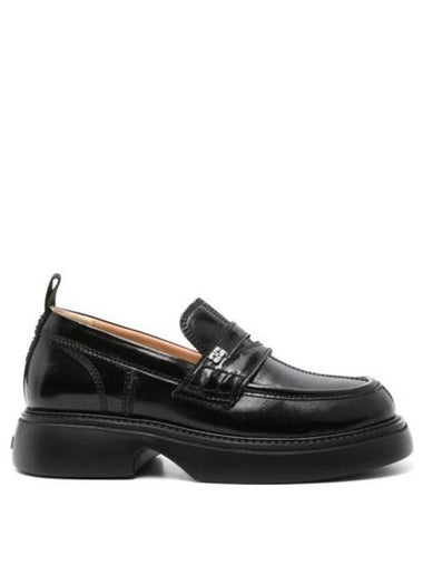 Everyday Loafers Black - GANNI - BALAAN 1