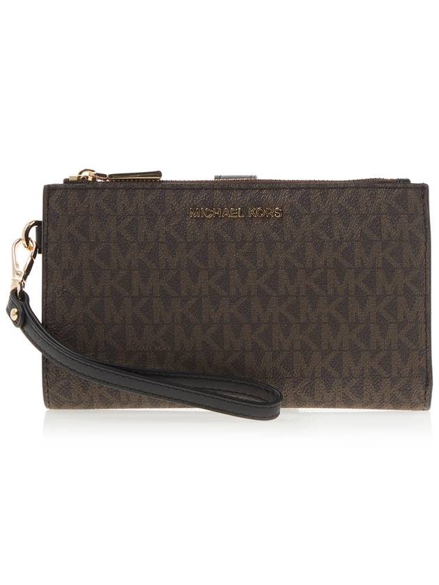 Jet Set Canvas Long Wallet Brown - MICHAEL KORS - BALAAN 2