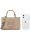 Ella Bio Mini Tote Bag Beige - TORY BURCH - BALAAN 9