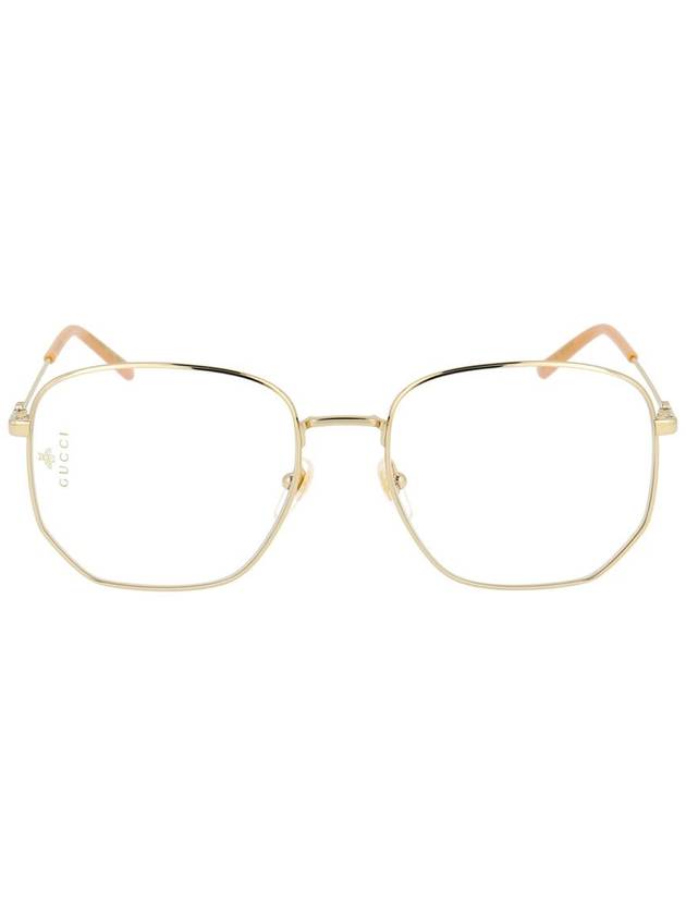 Eyewear Logo Metal Eyeglasses Gold - GUCCI - BALAAN 2