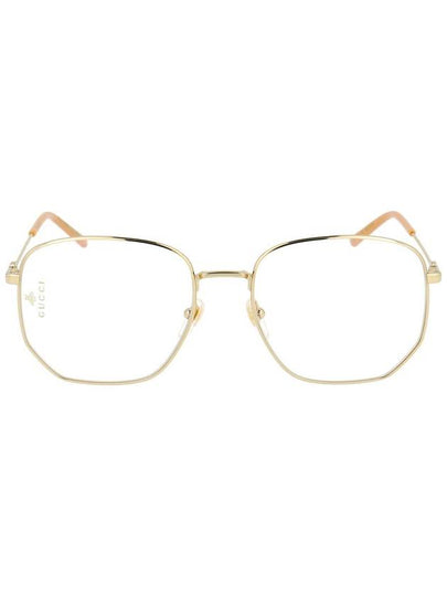 Eyewear Logo Metal Eyeglasses Gold - GUCCI - BALAAN 2