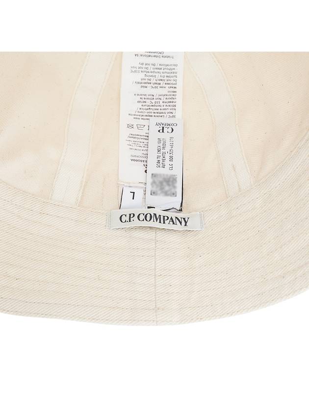 Bull Assi Bucket Hat Ivory - CP COMPANY - BALAAN 9