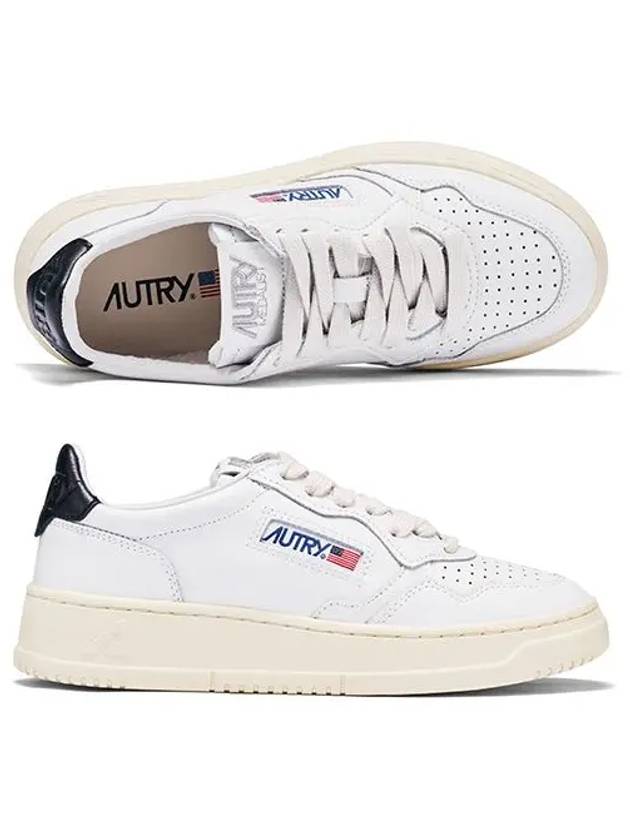 Medalist Goatskin Low Top Sneakers White - AUTRY - BALAAN 2