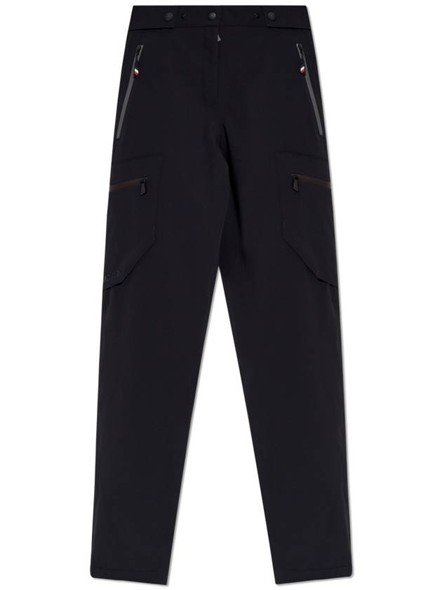 Jogging straight pants black - MONCLER - BALAAN 2