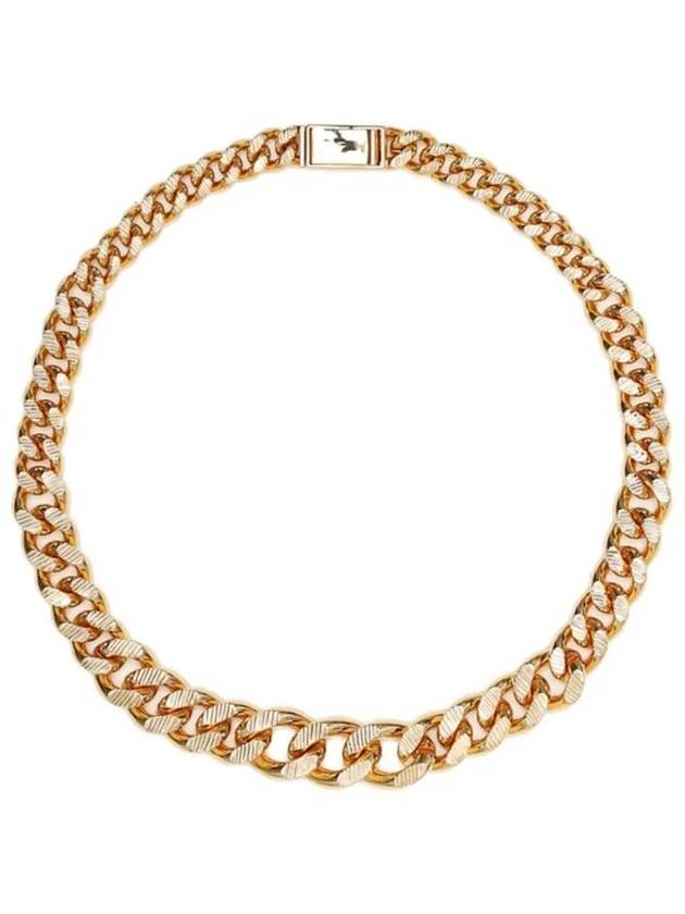 cable chain necklace gold - JIL SANDER - BALAAN 1