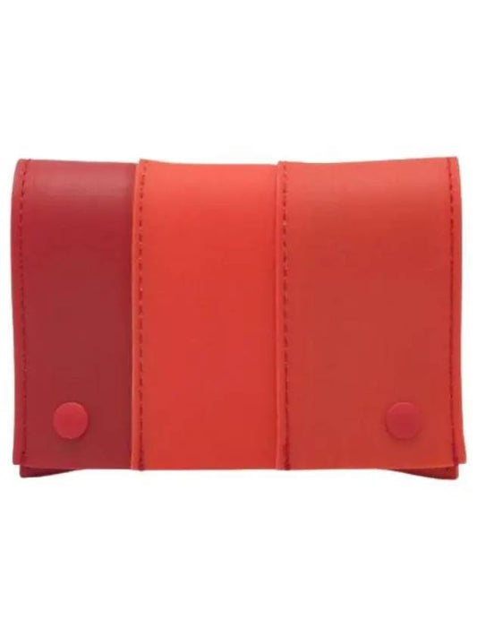 Parallepipedo Pudding Card Case Bright Red Wallet - SUNNEI - BALAAN 1