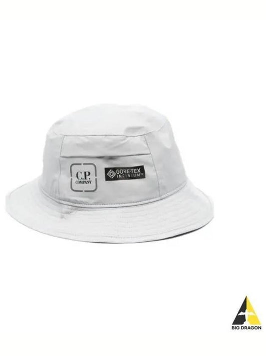 Gore-Tech Logo Bucket Hat Grey - CP COMPANY - BALAAN 2