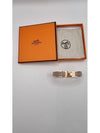 Clic H Bracelet Rose Gold & Marron Glace - HERMES - BALAAN 4