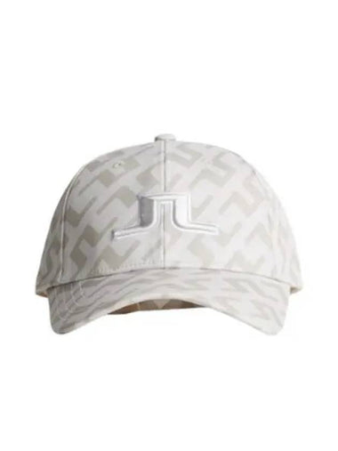 Women's Anga Printed Ball Cap Beige - J.LINDEBERG - BALAAN 1