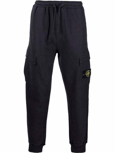 Wappen Patch Jogger Baggy Pants Navy - STONE ISLAND - BALAAN 2