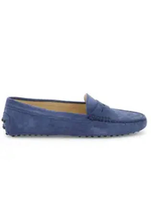 Gommino Suede Driving Shoes  Blue - TOD'S - BALAAN 2