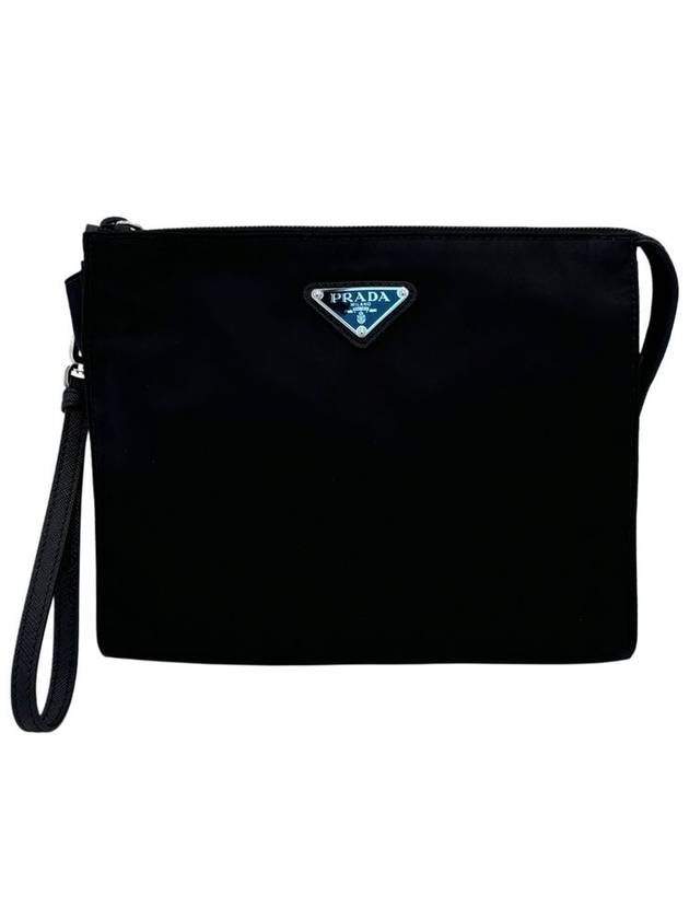 triangle logo pouch clutch bag 2NE789 - PRADA - BALAAN 1