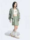 3 Stripe Short Cargo H Line Skirt Trace Green - ADIDAS - BALAAN 2