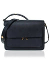 Saffiano Trunk Medium Shoulder Bag Black - MARNI - BALAAN 2