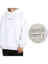 Logo Label Hoodie White - VETEMENTS - BALAAN 2