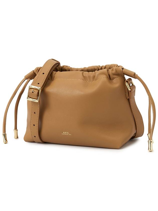 Ninon Small Cross Bag Brown - A.P.C. - BALAAN 3