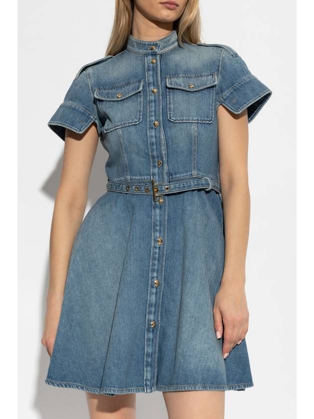 Alexander McQueen Denim Dress, Women's, Blue - ALEXANDER MCQUEEN - BALAAN 3