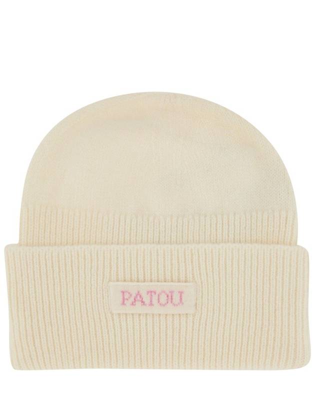 Patou Beanie Hat With Logo - PATOU - BALAAN 1