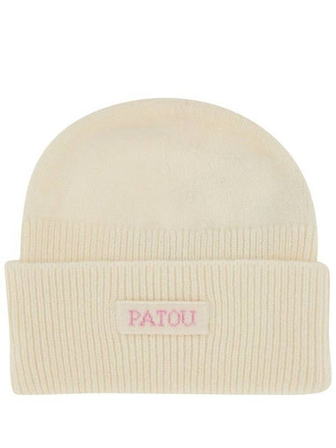 Patou Beanie Hat With Logo - PATOU - BALAAN 1