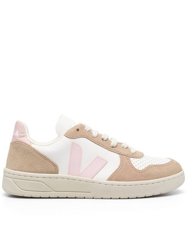 V-10 Chromefree Leather Sneakers - VEJA - BALAAN 1