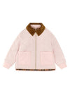 Kids Casual Jacket 8069467FROSTYPINK Pink - BURBERRY - BALAAN 1