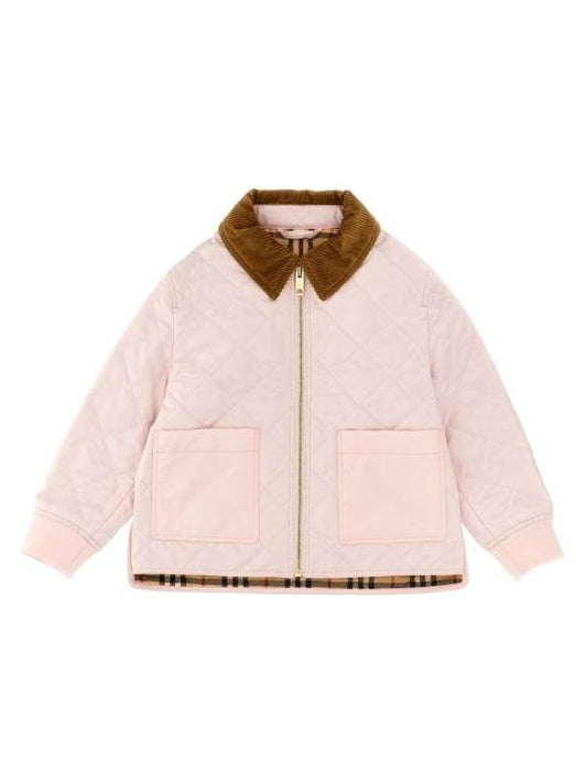 Kids Casual Jacket 8069467FROSTYPINK Pink - BURBERRY - BALAAN 1