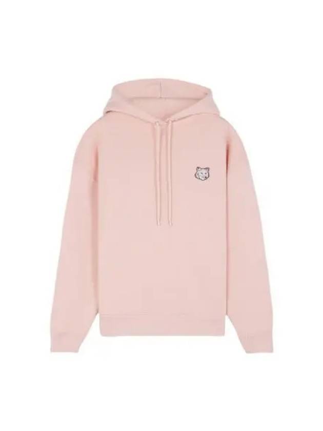 Bold Fox Head Patch Comfort Hoodie Pink - MAISON KITSUNE - BALAAN 2